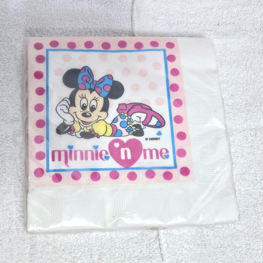 Beach Minnie 'n me 20 count‎ napkins in original packaging Made in USA
